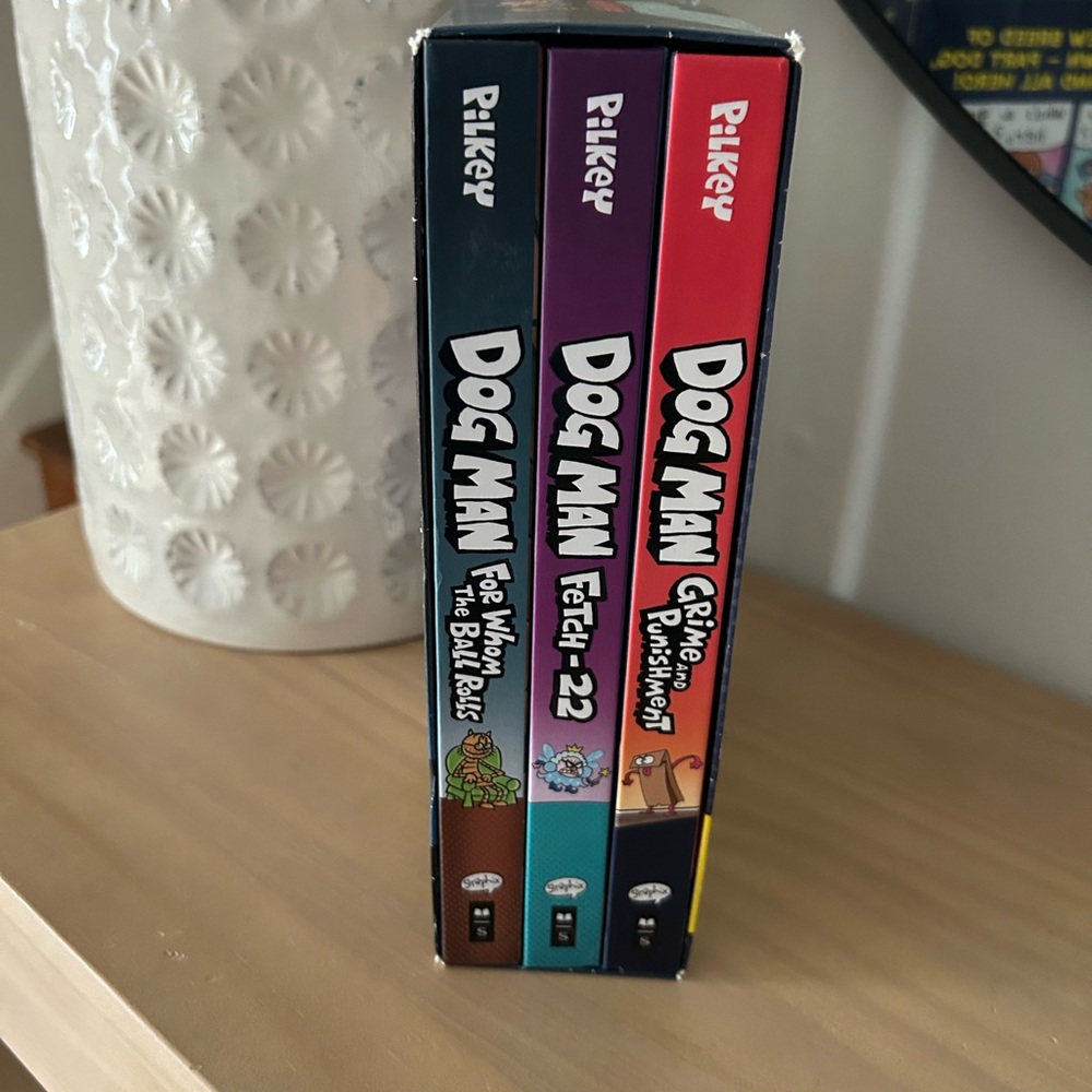 Dog Man: The Epic Collection of 3 Hardcover Kids Graphic Books